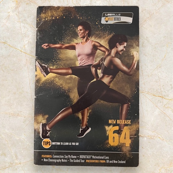 Les Mills BODYATTACK 64 CD, DVD, & Choreography Notes - Picture 2 of 3